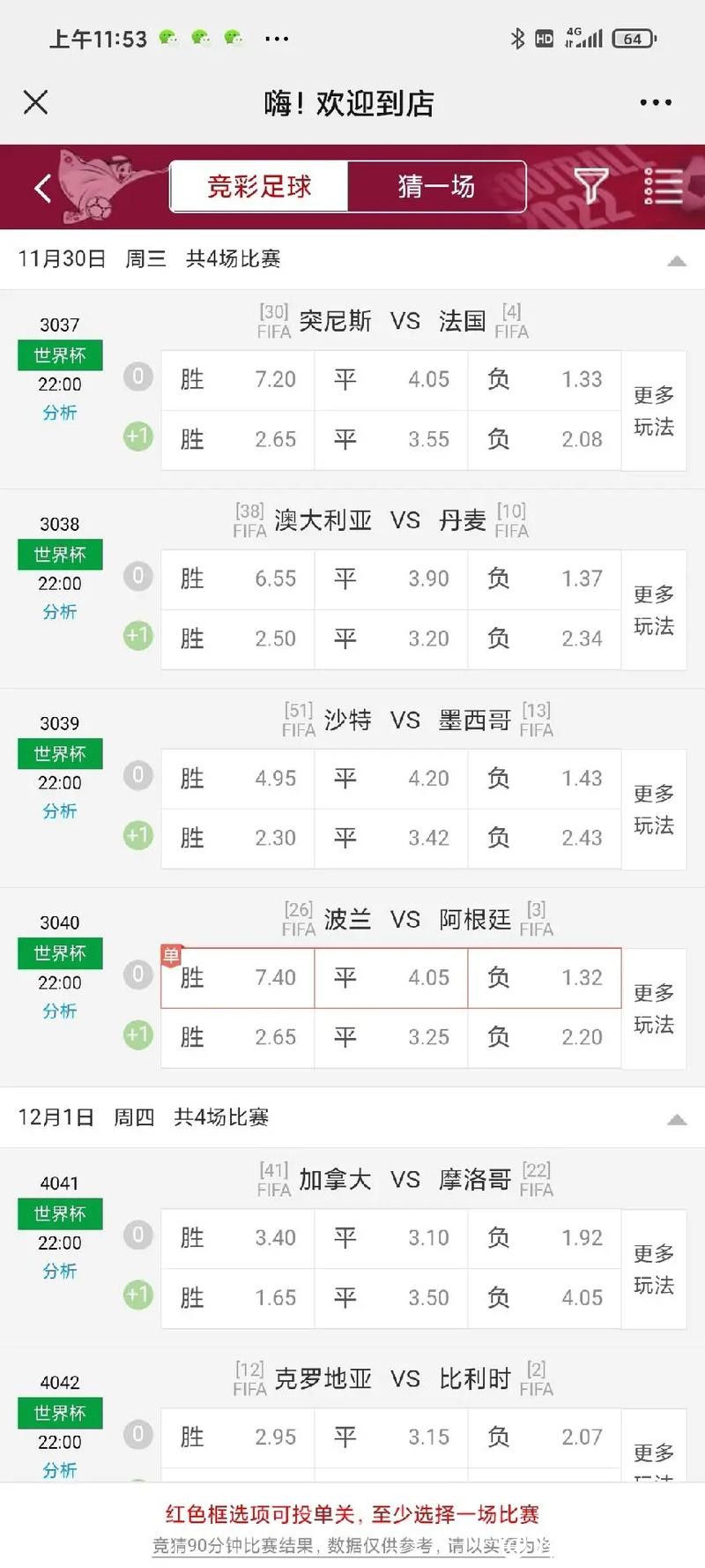 世界杯外围平台：实时数据更新与赔率分析